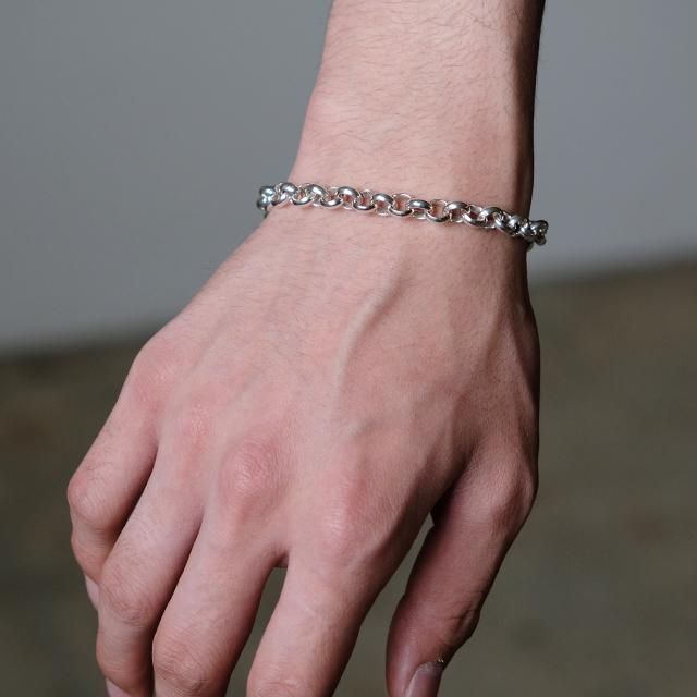 5mm Cable Chain T Bar Bracelet [no.8]