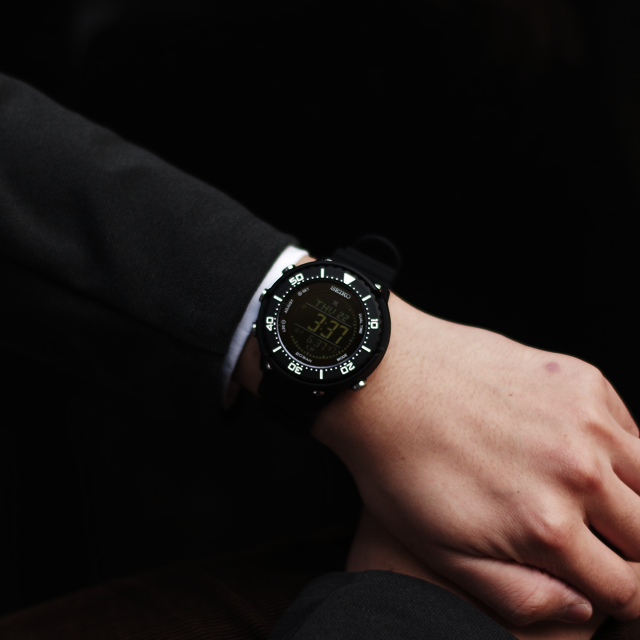 【スコッティさま専用】SEIKO PRO SPEX LOWER caseソーラー腕時計メンズ