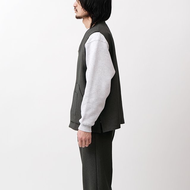 Game Vest Zip Up #Charcoal [SGGM-018-ZP-S]