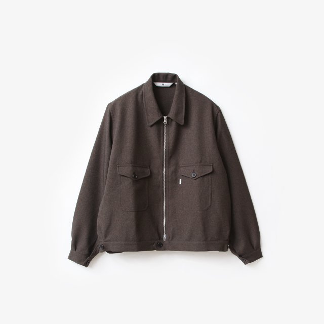 Worker Zip Blouson Silver and Gold-eastgate.mk