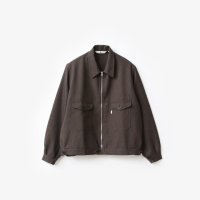 From Japan Worker Zip Blouson #Brown [SGGM-008]