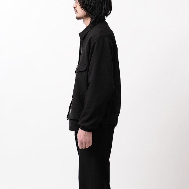 Worker Zip Blouson #Black [SGGM-008]