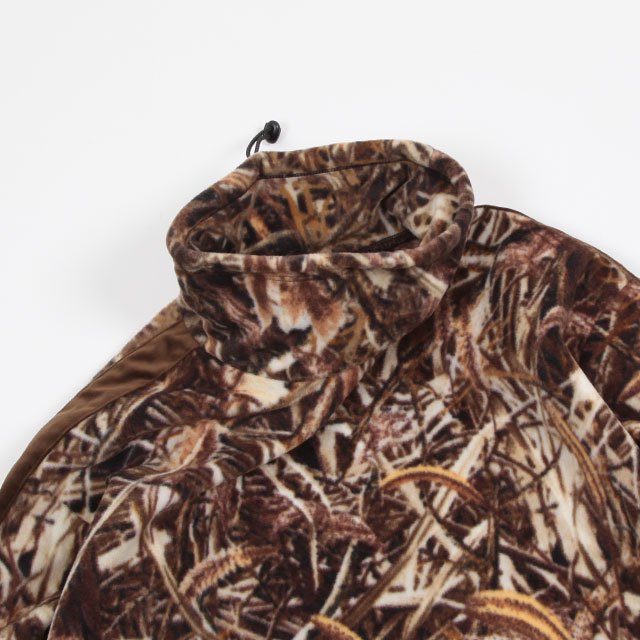 Kog Risu Fleece Mock Neck Pullover #Maarsh Camo [M26706]