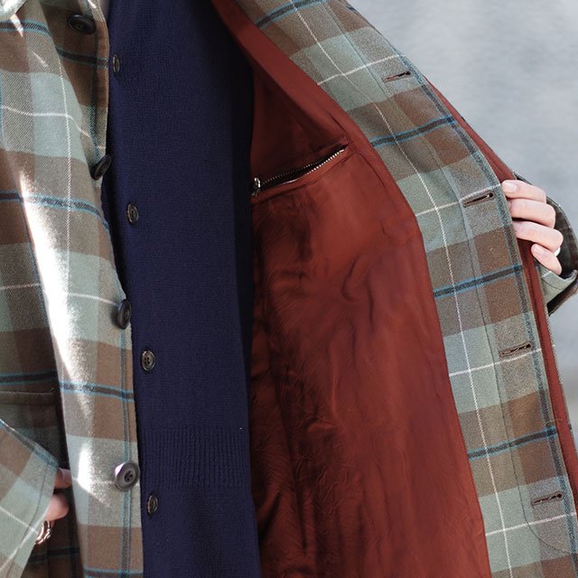 CHECK PLAIN COAT #CHECK [HT-001]