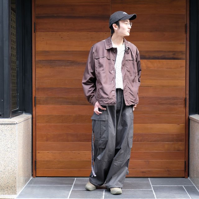 WIDE 6PK PANTS #CHARCOAL [31SSOT01]