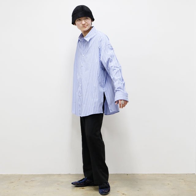 イズネスVentilation Long Sleeve Shirt-Stripeシャツ - シャツ