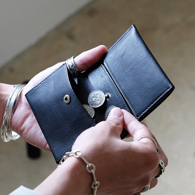 Pocket Wallet - Goat Leather #Black [005]