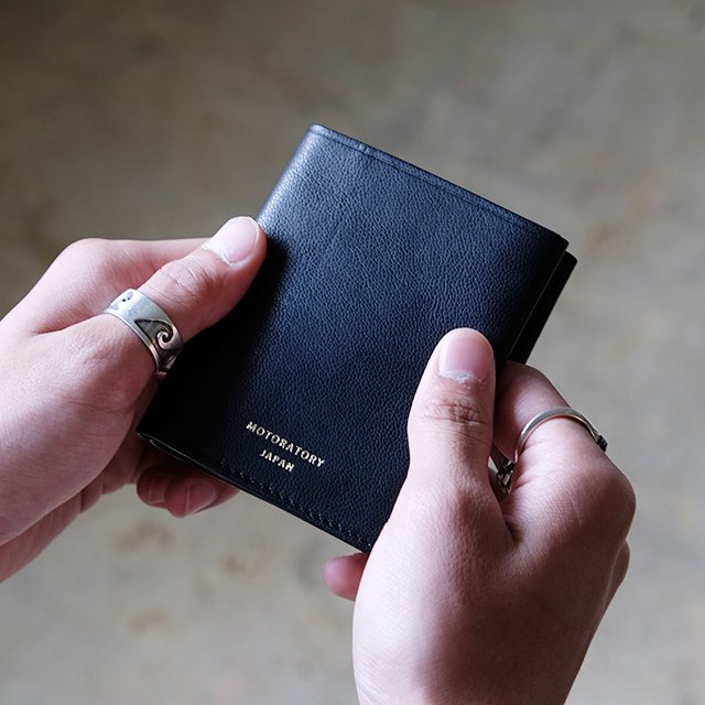 Pocket Wallet - Goat Leather #Black [005]