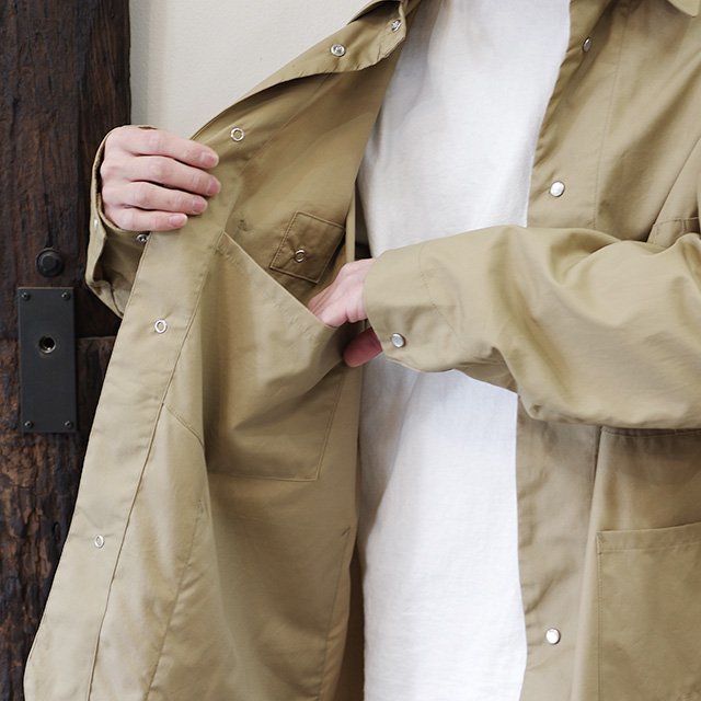 WESTERN COVERALL 40'S #VANCLOTH OXFORD KHAKI [M27007]