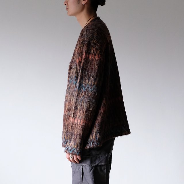 SHAGGY V CARDIGAN #MULTI 2 [M28599]