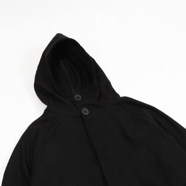 NEW HOODED COAT - MOD.101 #BLACK [C281CSU 610]