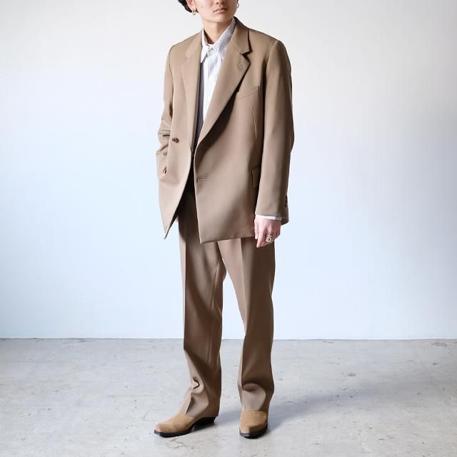 AURALEE LIGHT WOOL MAX GABARDINE セットアップ-