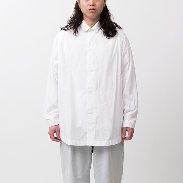 TEATORA CAPSULESNAP SHIRT P #WHITE サイズ1 | ochge.org