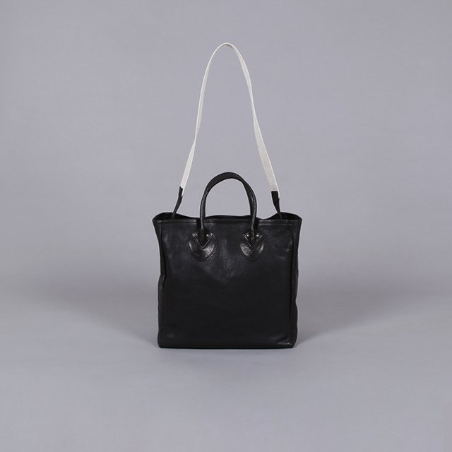 Small Tote Bag - Goat Leather #Black [BAG42]