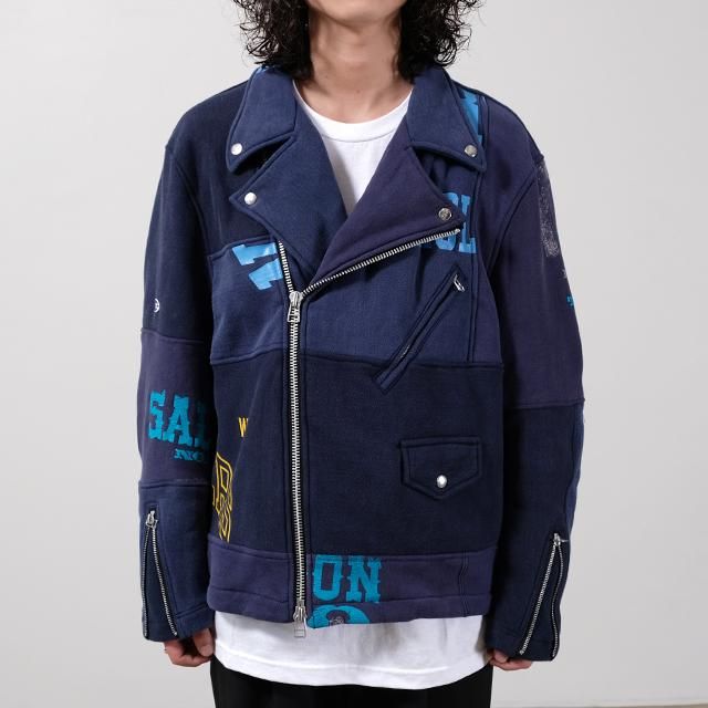 OLD PARK OVERSIZED RIDERS JACKET Mサイズ - ライダースジャケット