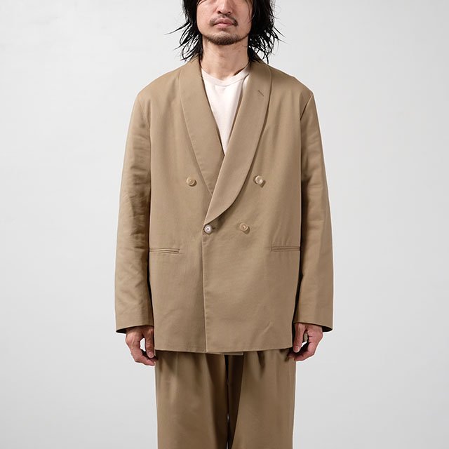 auralee SHAWL COLLAR JACKET - アウター