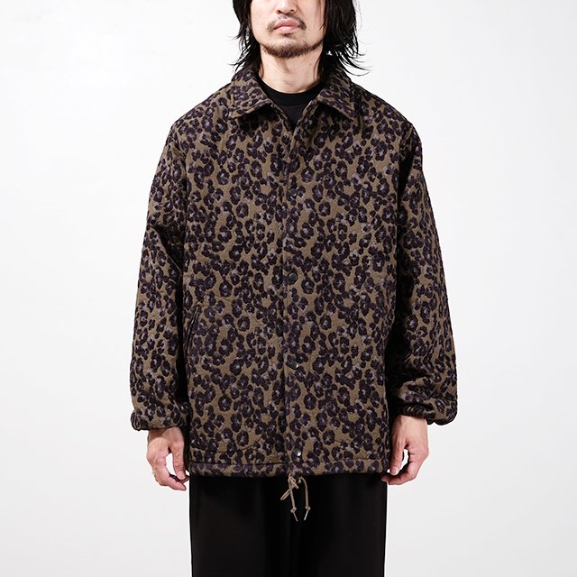 送料無料（北海道・沖縄県除く！） Needles Coach Jacket S Leopard