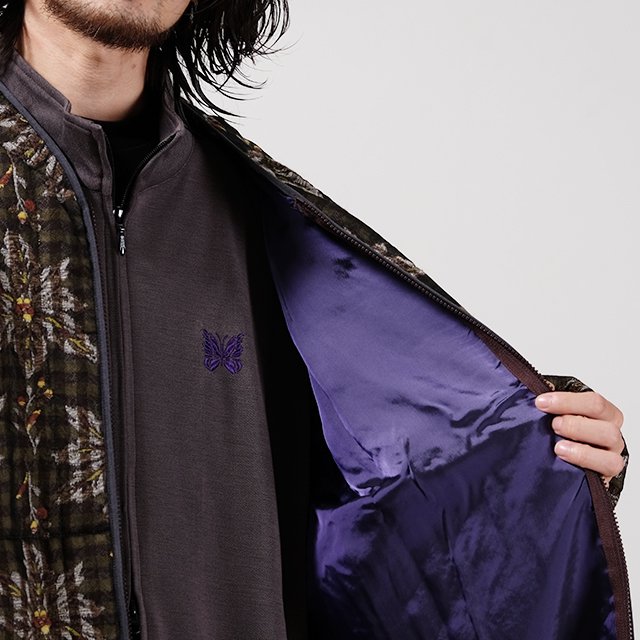 SALE／64%OFF】 needles piping quilt jacket ニードルス aob.adv.br