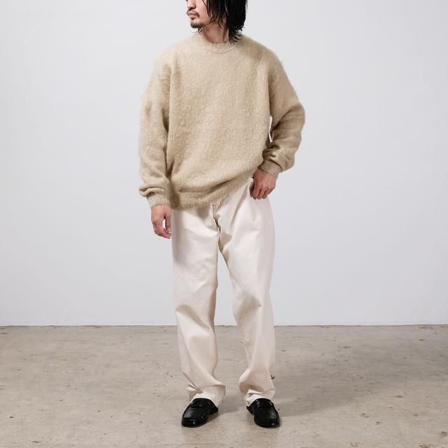 年末年始大決算 auralee BRUSHED SUPER KID MOHAIR KNIT - linsar.com