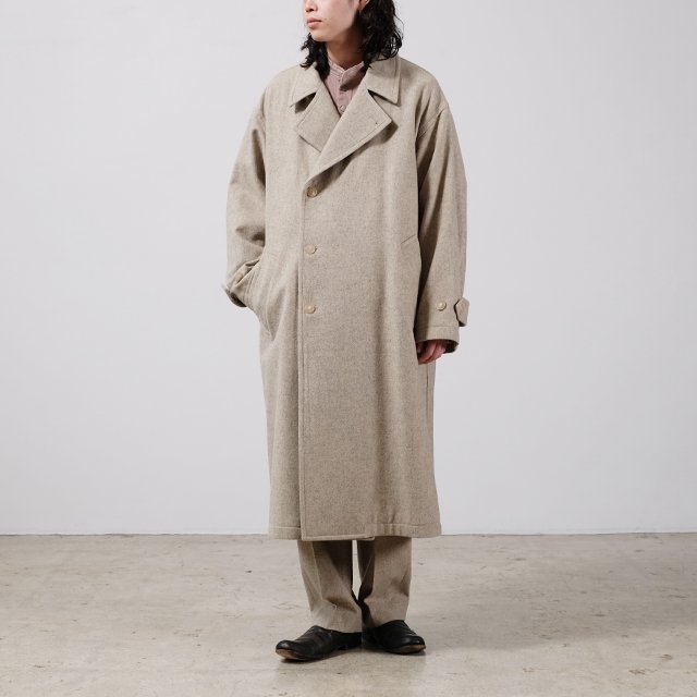 特価注文 AURALEE SUPER MILLED SHETLAND WOOL COAT - メンズ