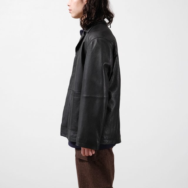 AURALEE GOAT LEATHER JACKET オーラリー 21aw realtv.com.br