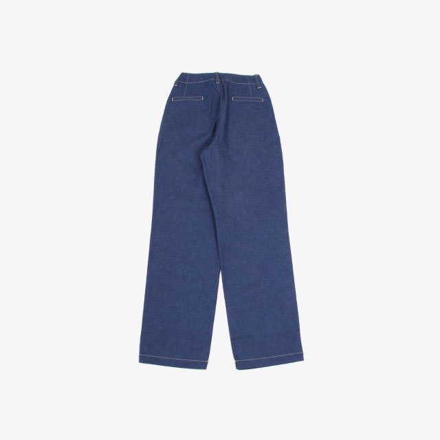 E.TAUTZ CORE FIELD TROUSERS DENIM #96:NATURAL INDIGO