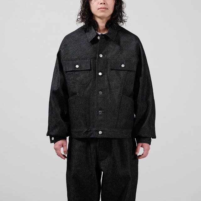 CORE DENIM JACKET #13:BLACK [COA02 1010]