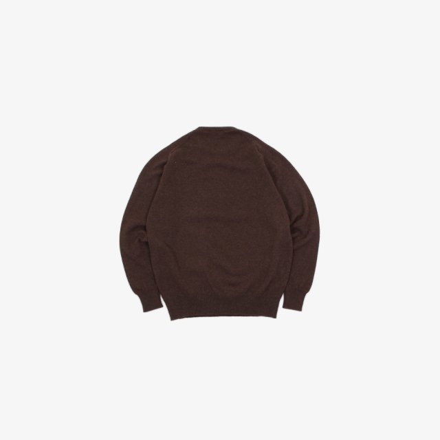 CREWNECK JUMPER #48:BROWN [KNI05 6002]