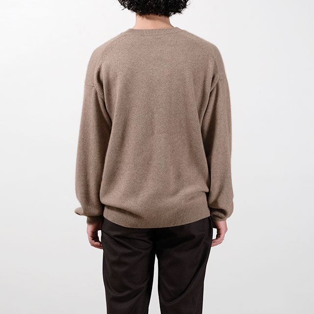 けたシルエ COMOLI - AURALEE BABY CASHMERE KNIT P/Oの通販 by M's