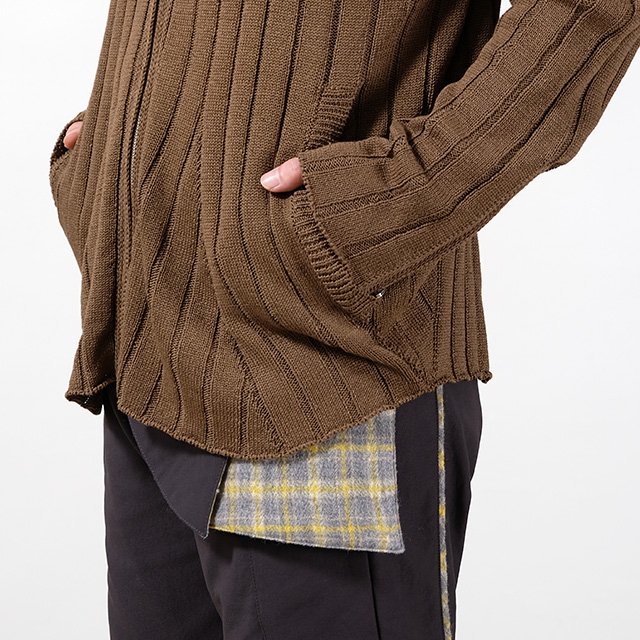 代引き人気 Kiko KNIT CARDIGAN Kostadinov Harkman KIKO Zip HARKMAN