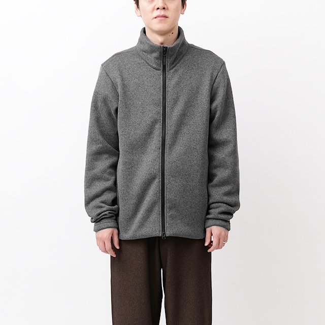 Monk Zip Sweater #Ash Grey