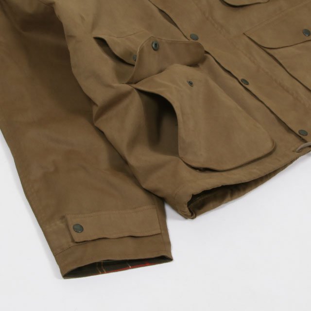 PORTRAITE P/OAnorak #Khaki Brushed Twill-