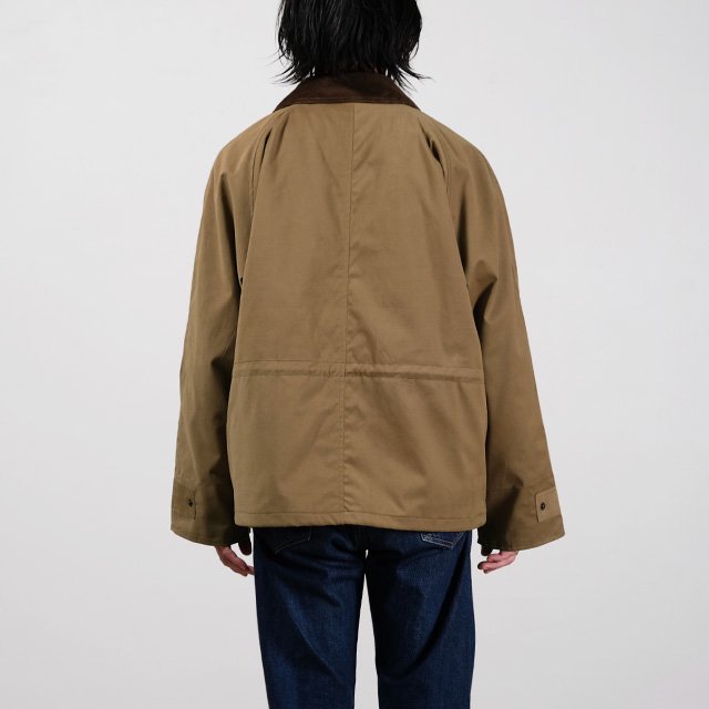 Classic Field Jacket-Short #Khaki Brushed Twill [001-R-EQ]