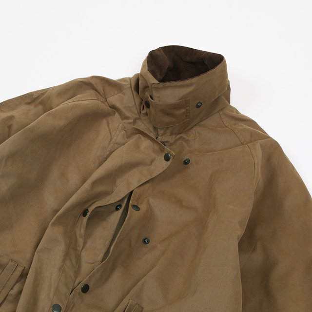 Ex Long Coat #Khaki Brushed Twill [003-EQ]