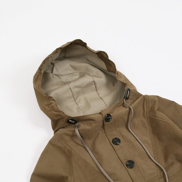 P/O Anorak #Khaki Brushed Twill [004-EQ]