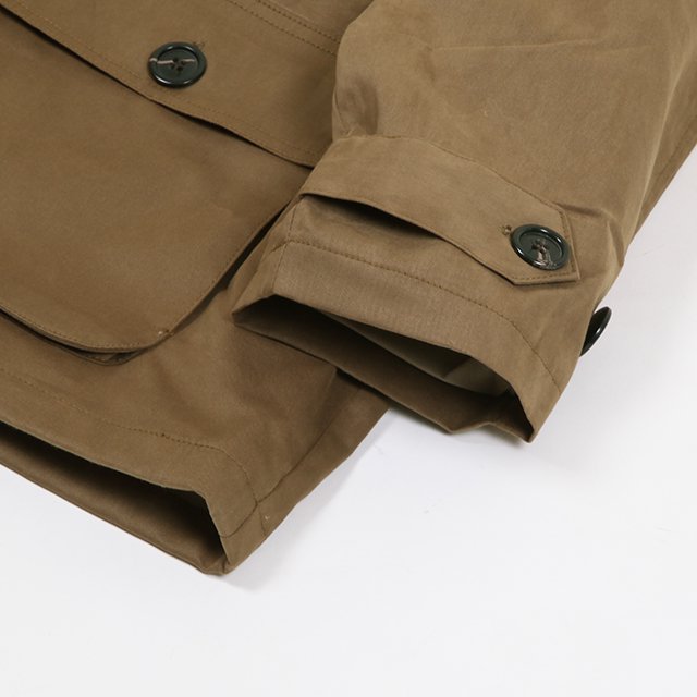 P/O Anorak #Khaki Brushed Twill [004-EQ]