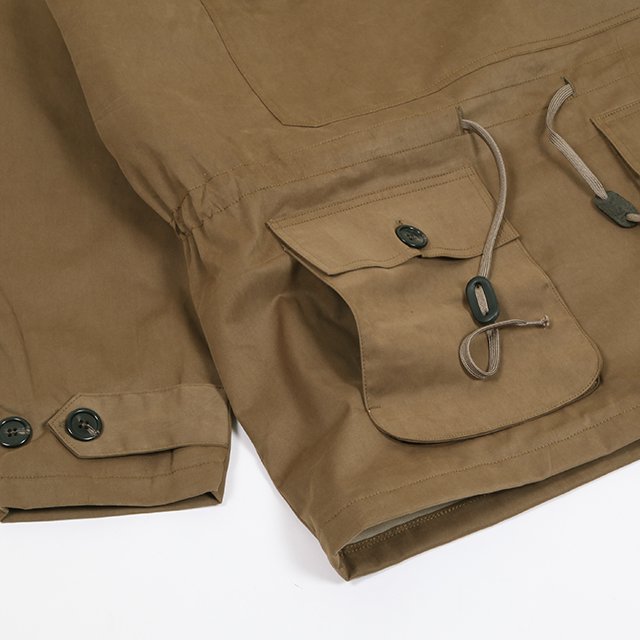 P/O Anorak #Khaki Brushed Twill [004-EQ]