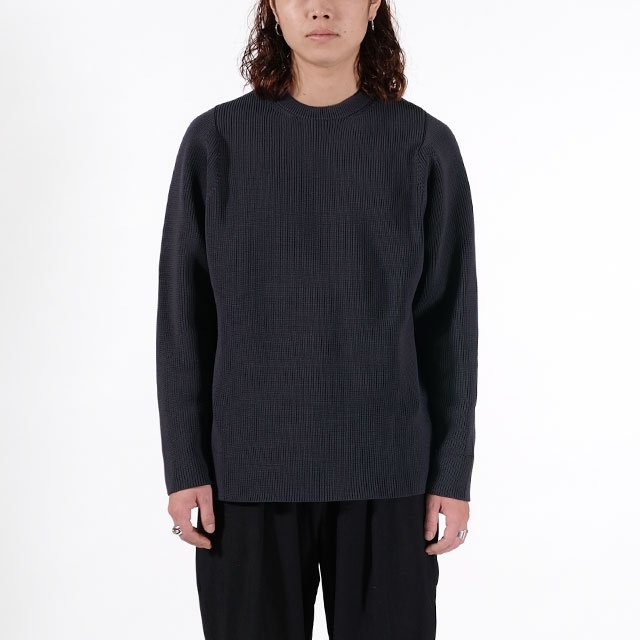 CARTRIDGE KNIT CREW 7G hover layer #CHARCOAL [TT-KNIT-001-7G-DELTAPEAK]