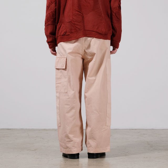 Double Knee Cargo Pants #Beige [AY00-3]