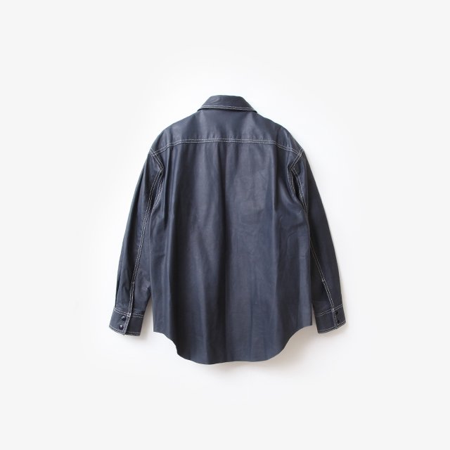 Midorikawa  REVERSIBLE LEATHER SHIRT