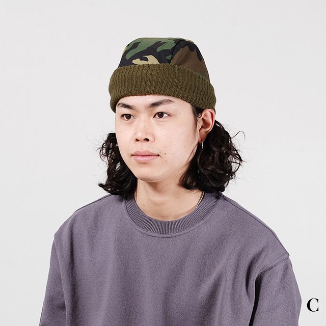 DEFORMER GORE-TEX KNIT CAP EX.U.S. MILITARY PARKA ECWCS CAMOUFLAGE#OLIVE  [4001]