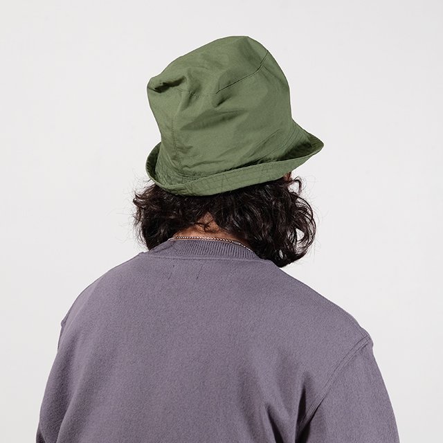 Engineered Garments Bucket Hat - Cotton Ripstop #Olive [KM310]｜Silver and  Gold Online Store