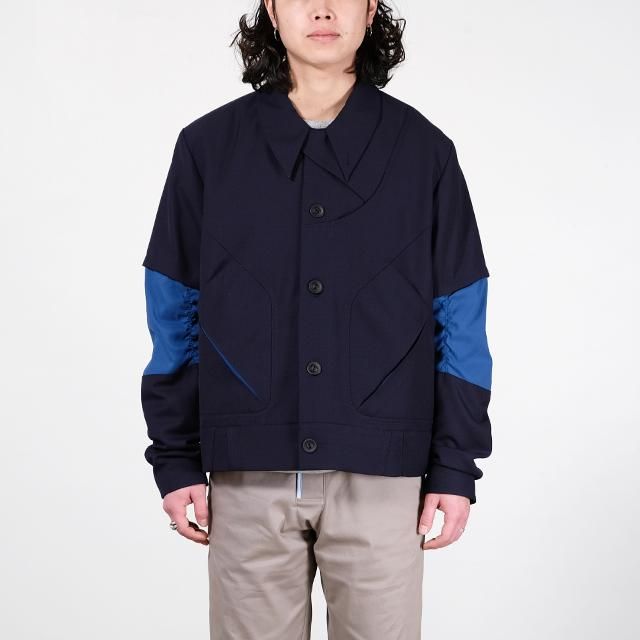 kiko kostadinov 22ss KASSEL BLOUSON 48肩幅50cm - テーラードジャケット