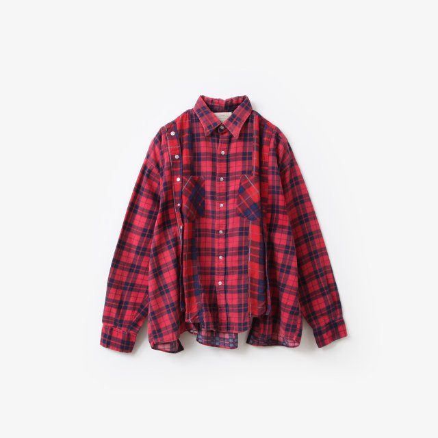 circa make adjustable width shirt #Red Base type:B [cm22ss-03]