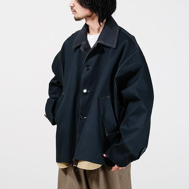 oversized short mackintosh 22ss