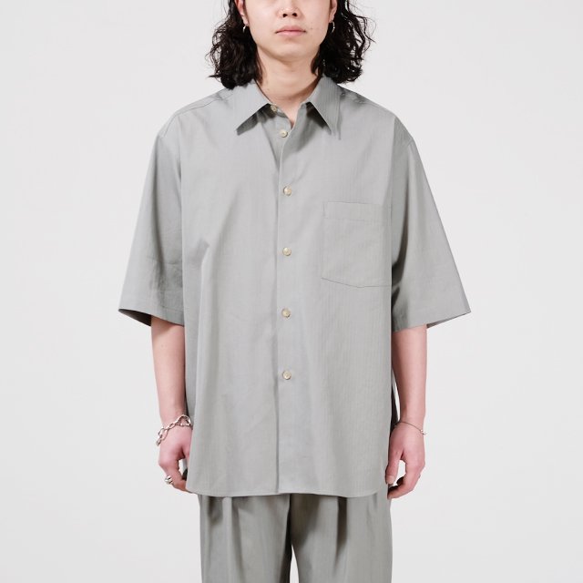 レトロマッチラベル 北欧デザイン 鳥 AURALEE WASHED FINX HERRINGBONE