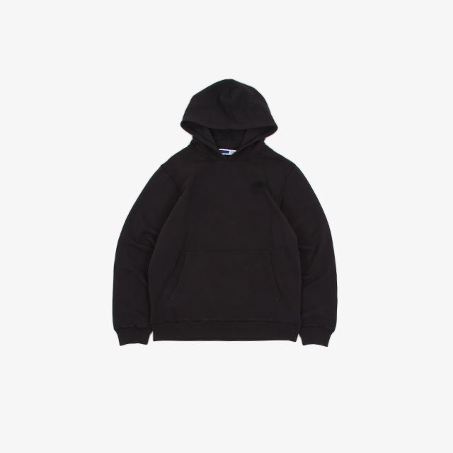 AFFXWRKS STANDARDISED HOODIE #SOFT BLACK [SS22SW04]｜Silver and