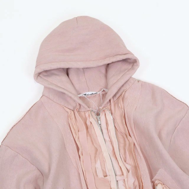 FULL-ZIP HOODIE #PINK [MID22SS-CU01]