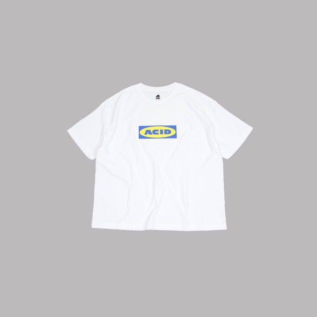 is-ness music ACID S/S T-SHIRTS #WHITE [ACID ST01]｜Silver and Gold Online  Store