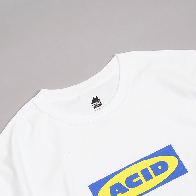 is-ness music ACID S/S T-SHIRTS #WHITE [ACID ST01]｜Silver and Gold Online  Store